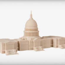 capitol législatives de l'architecture 1793 la construction gouvernement branche législative panthéon sénat 3d print model - Mito3D