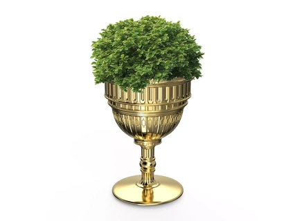 capitol pot Home vase home decoration interior plants 3d print model - Mito3D