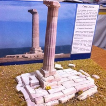 capo colonna tempio di hera lacinia architecture crotone calabria 3d print model - Mito3D