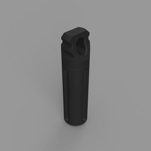 capsula 040c gadget contenitore portachiavi chiave squillare 3d print model - Mito3D