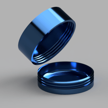capsule box pillbox gadget round medicines capsules 3d print model - Mito3D