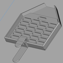 capsule tablet counter medication shovel tool 3d print model - Mito3D