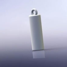 capsule fashion pendant 3d print model - Mito3D