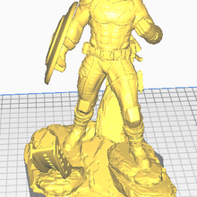 captwinter soldier toy 3d print model - Mito3D