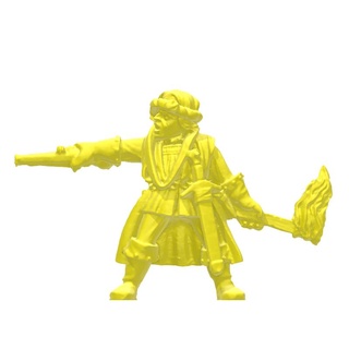 Capitano 2 strega cacciatore città oldhammer 3d print model - Mito3D