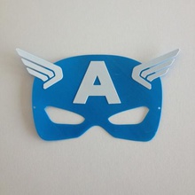 captain america-Maske masque america Maske Spiel marvel cosplay 3d print model - Mito3D