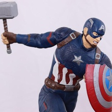 captain america mjolnir fin de partie art fan jouet avengers la bande dessinée marvel 3d print model - Mito3D