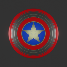 captain america shield steven grant rogers marvel comics americacaptain 3d print model - Mito3D