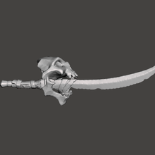 captain bones' original pirate cutlass 3d model game sea thieves sword 3d print model - Mito3D