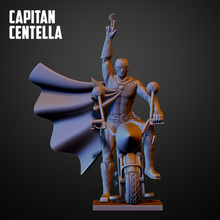 captain centella art sparkle anime sculpture figure capitancentellan 3d print model - Mito3D
