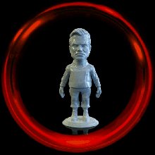 Kaptan Kirk yakalar 3d print model - Mito3D