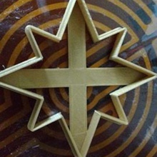 capitão marvel estrela logotipo a casa capitana mujer dibujo hogar cocina cortantes cortante galleta estrella 3d print model - Mito3D