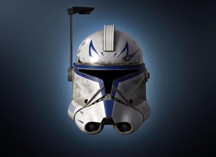 captain rex ahsoka helmet 3d print model clone wars life action star sabine wren 3d print model - Mito3D
