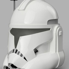captain rex phase 2 helmet stl file star wars 3d print model - Mito3D