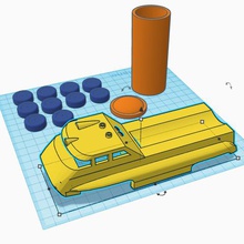 scarlet tanker thunderbirds kaptan çeşitli oyuncaklar 3d print model - Mito3D
