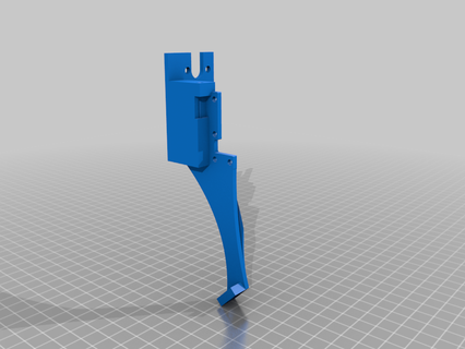 capteur Flosse Filament gießen Extrudeur bmg alfawise u20 3d Drucker Extruder 3d print model - Mito3D