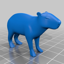 capybara game animals rodent nature animal 3d print model - Mito3D