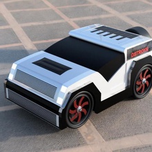 araba oyun suv oyuncak 3d print model - Mito3D