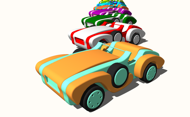 coche vehiculo 1 madera camión caravana vehículo auto motor ruedas juego entrenar carril juguete ferrari f360 bicicleta rueda eléctrico carretera descargar 3d modelo 3d print model - Mito3D