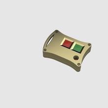 alarme de voiture autonorm tx 40 à distance boîtier restauration bijoux un trousseau clés porte-clés 3d print model - Mito3D