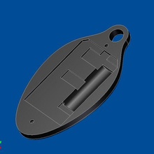 car alarm remote control case laserline gadget switch 3d print model - Mito3D