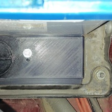 car battery bracket hold shorter 74ah instead longer 100ah one various automotive 3d print model - Mito3D