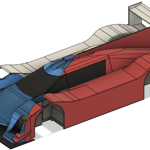 Wagen Karosserie 36cm 1 18 3D print model - Mito3D