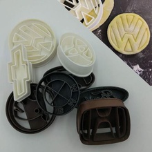 car brands cookie cutters home ford bmw volkswagen hyundai chevrolet tesla toyota honda skoda 3d print model - Mito3D