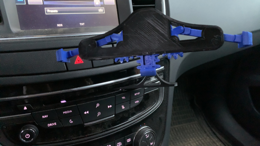 coche vehiculo cd montar pasatiempo 3D print model - Mito3D