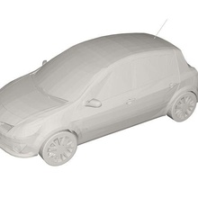 voiture concept 3d print model - Mito3D