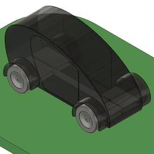 Wagen Konzept Kunst 3d print model - Mito3D