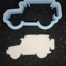 car cutter cookie 4x4 3d print model - Mito3D