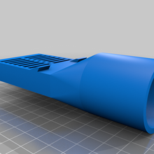 car fan funnel - cooling child seats  car-fan-funnel fan funnel hobby 3d print model - Mito3D