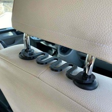 car headrest hanger accessories accessory hook mount transporter volkswagen vw t6 automotive 3d print model - Mito3D