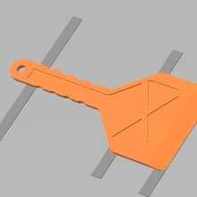 car ice scraper tool 3d print model - Mito3D
