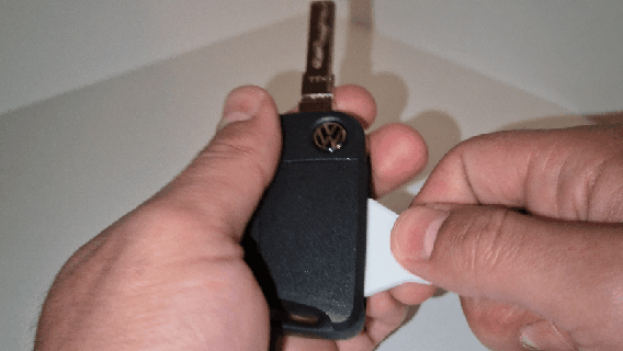 Wagen Schlüssel Öffnung Werkzeug Volkswagen Skoda Sitz vw Batterie Ersatz 3d print model - Mito3D