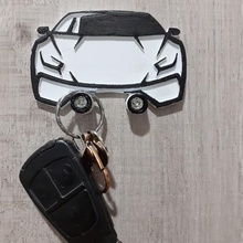 car keys hanger home art easy design tool 3d print model - Mito3D