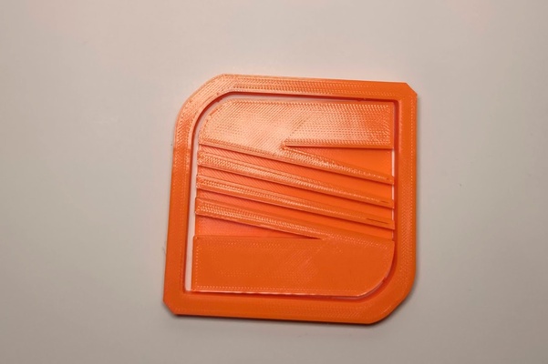 car logos - seat cookie cutter cars brand logo motor 3d print model - Mito3D