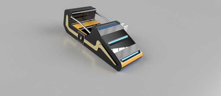 coche vehiculo escuela manejo 1 modelo reducido 3d print model - Mito3D