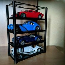 coche vehiculo modelos 1 24 estante easy to print juguete modelado space saver 3d print model - Mito3D