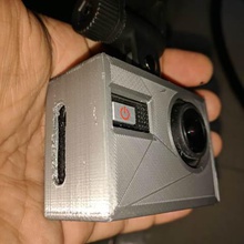 supporto da auto involucro scoperta avventure ds300 action cam gadget sportscam actioncam 3d print model - Mito3D