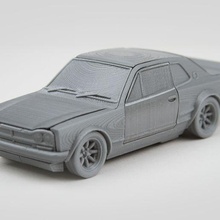car nsl - foldable 4d 3d print model - Mito3D