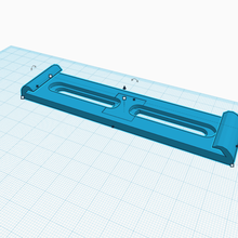 car plate support 3d print model - Mito3D