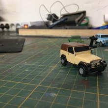 car rc diorama 1 100 jeep wrangler various remote control 10 crawler scale because gang 93 c 3d print model - Mito3D