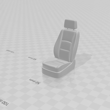 car seat game rc modell tamiya carson 1 10 3d print model - Mito3D