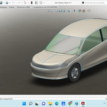 voiture peau roues 3d print model - Mito3D