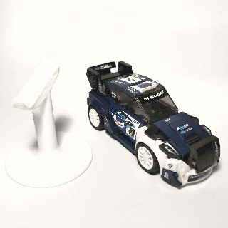carro Rapidez campeões suporte ficar pé 3d print model - Mito3D