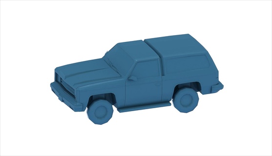 voiture jouet Jeu 3d print model - Mito3D