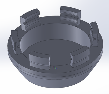 car wheel cap hub 3d print model - Mito3D