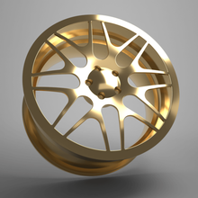 car wheel various rim tire rin 3d print model - Mito3D